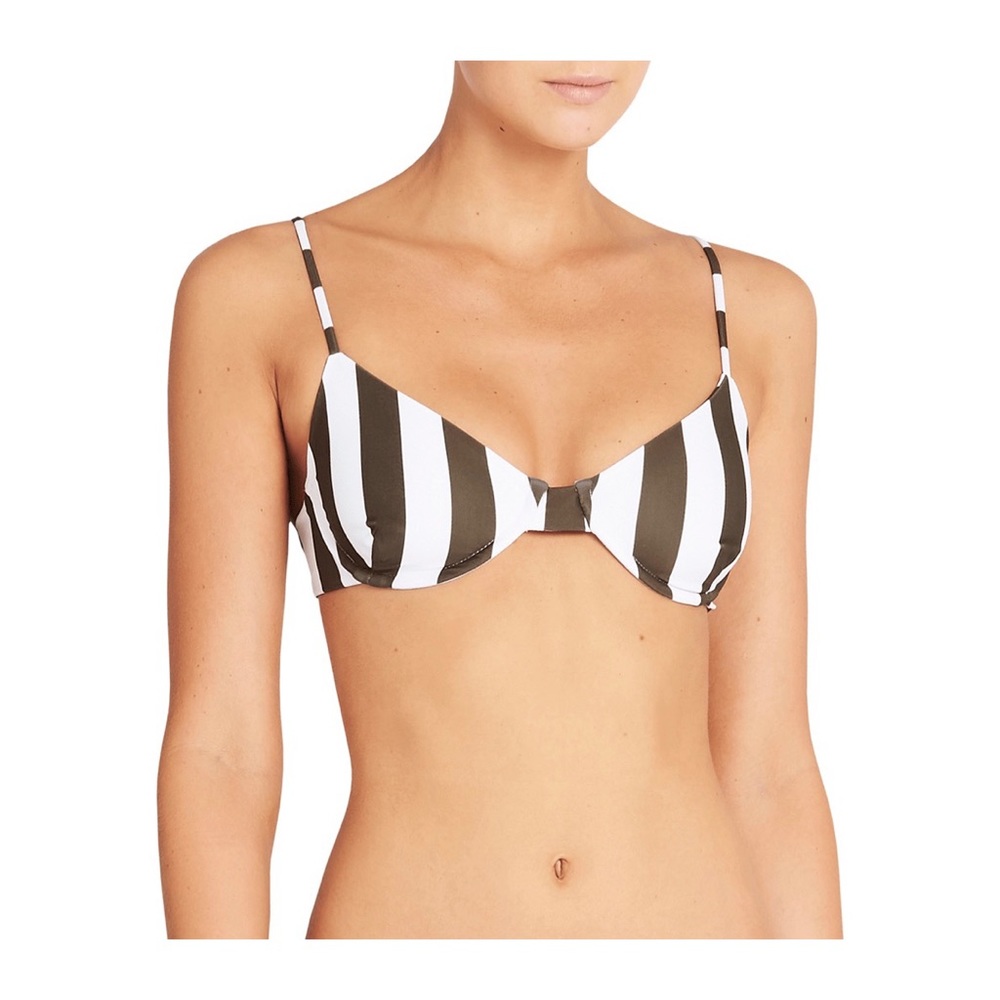 Mikoh Lima Top In Retro Stripe Night - image 3